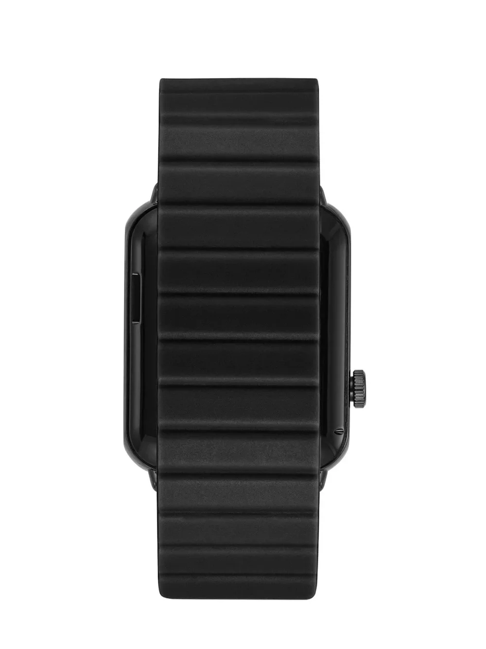 Armitron Connect Matrix Black Silicone Smartwatch, 44mm